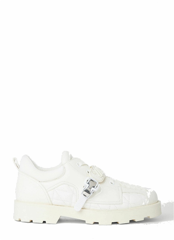 Photo: Gucci - Quilted Track Sneakers in White