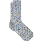 Druthers Tie Dye Yarn Crew Sock in Confetti