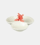 Les-Ottomans Coral starter plate
