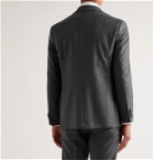 Canali - Kei Slim-Fit Unstructured Wool-Flannel Suit Jacket - Gray