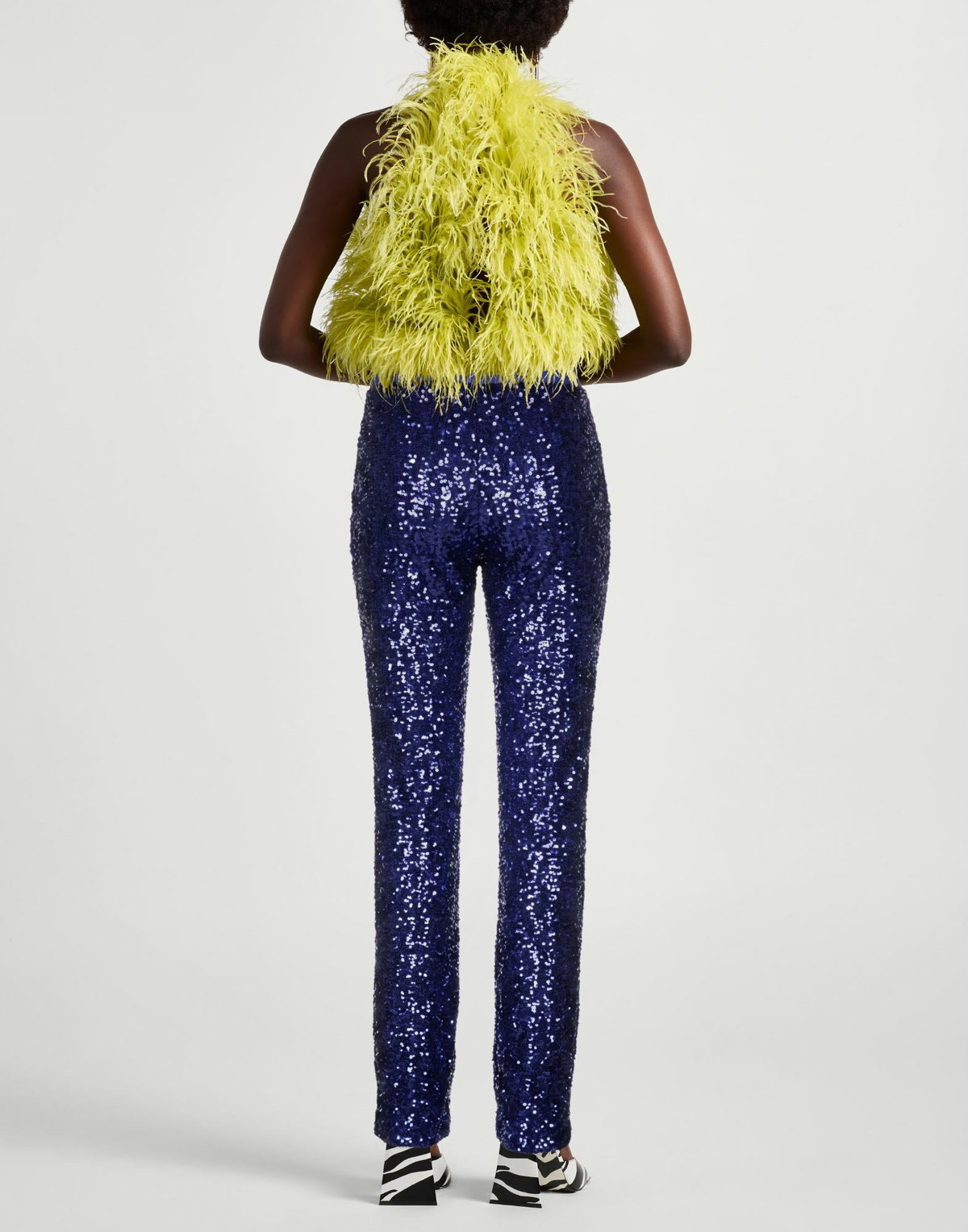 Chiara Boni La Petite Robe Womens Pants Bright in Blue