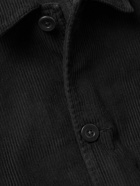 Portuguese Flannel - Labura Cotton-Corduroy Overshirt - Black