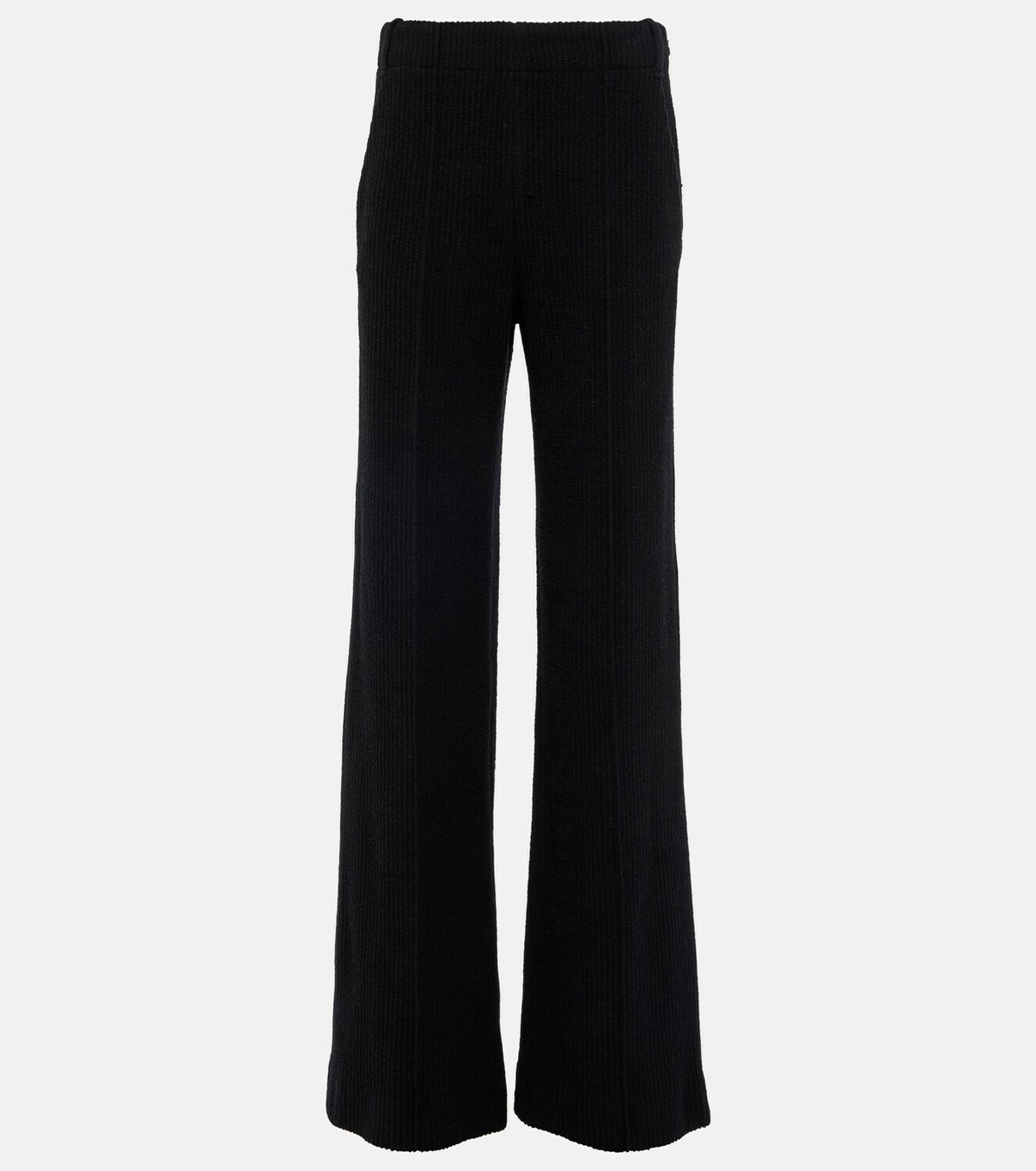 Chloe - High-rise flared virgin wool pants Chloe
