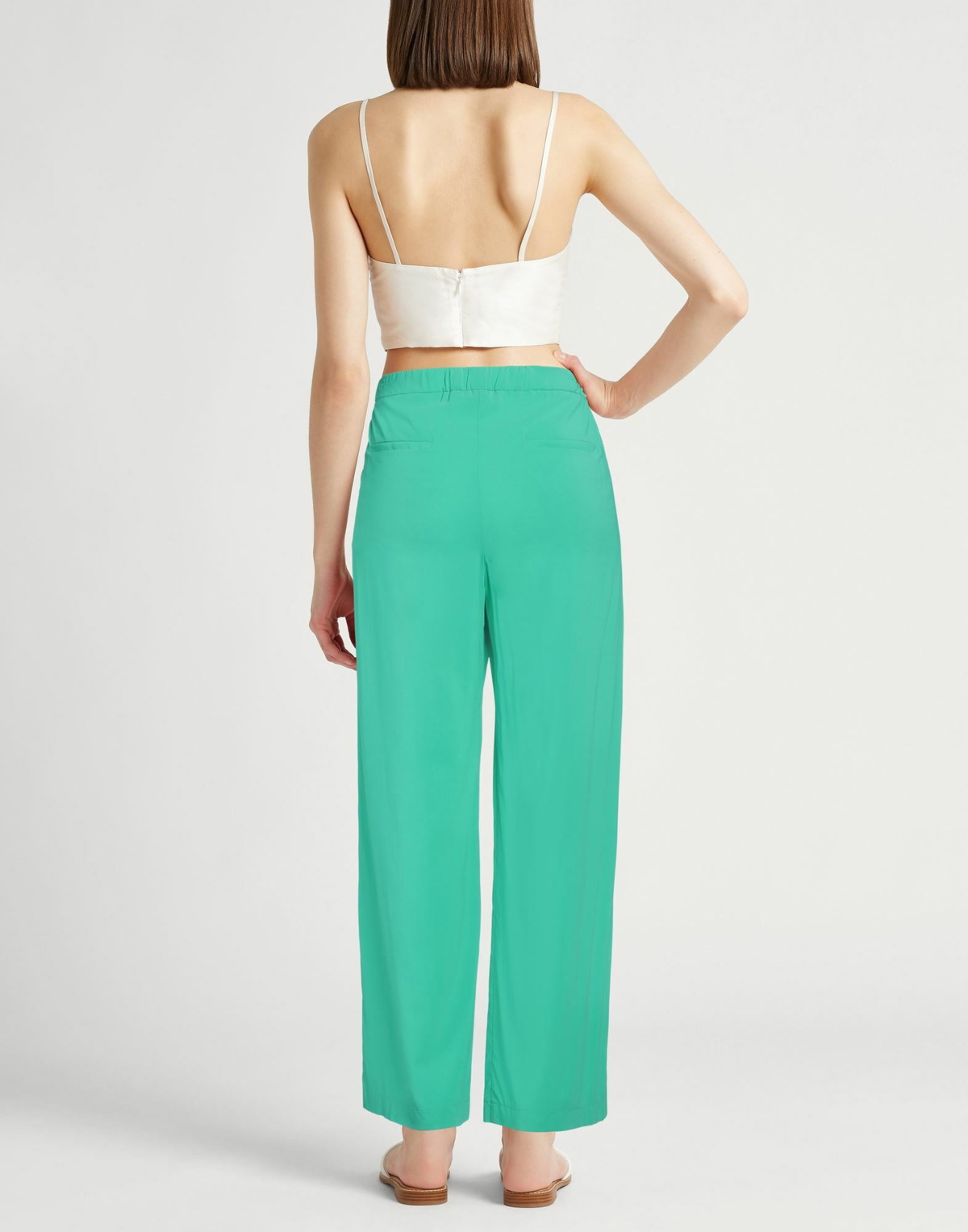 Jucca Womens Pants in Green