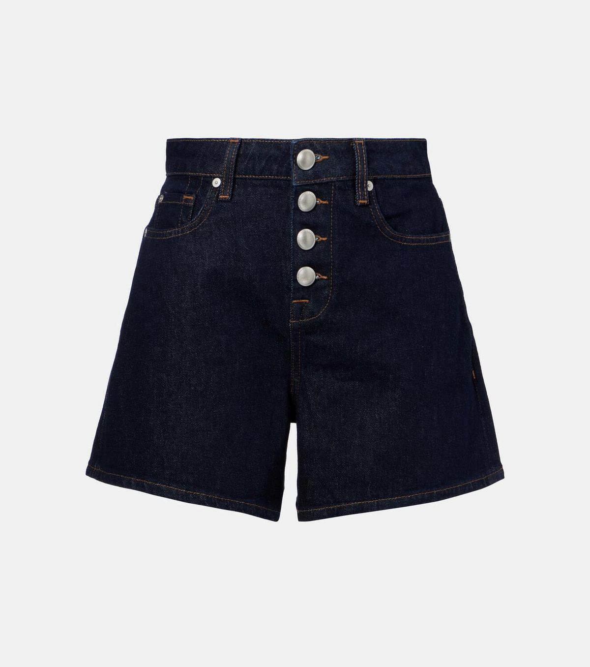 7 For All Mankind Kori high-rise denim shorts