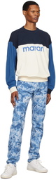 Isabel Marant Blue 'Marant' Sweatshirt