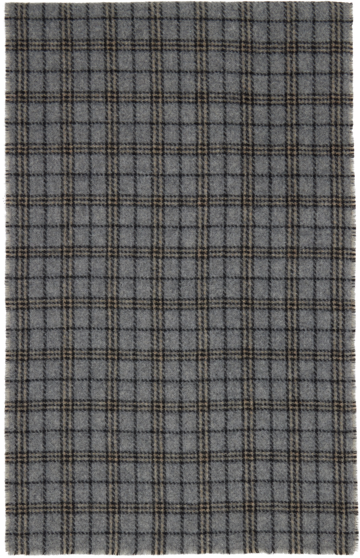 mfpen Gray Wool Scarf