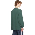 Balenciaga Green Logo L/S Large T-shirt