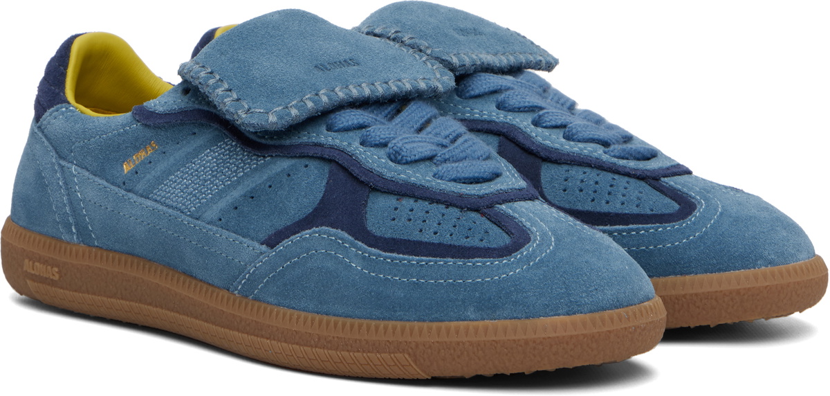 Alohas Blue Tb.490 Club Leather Sneakers