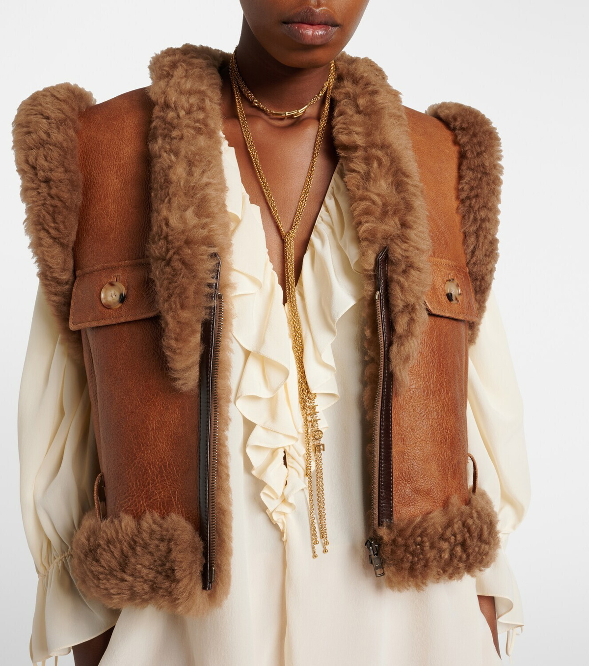 Chloé Laiton chain necklace