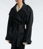 The Frankie Shop Tavea belted double-breasted jacket