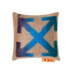 Off-White Arrow Logo Small Pillow in Camel