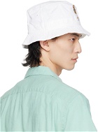 Polo Ralph Lauren White Polo Bear Twill Bucket Hat