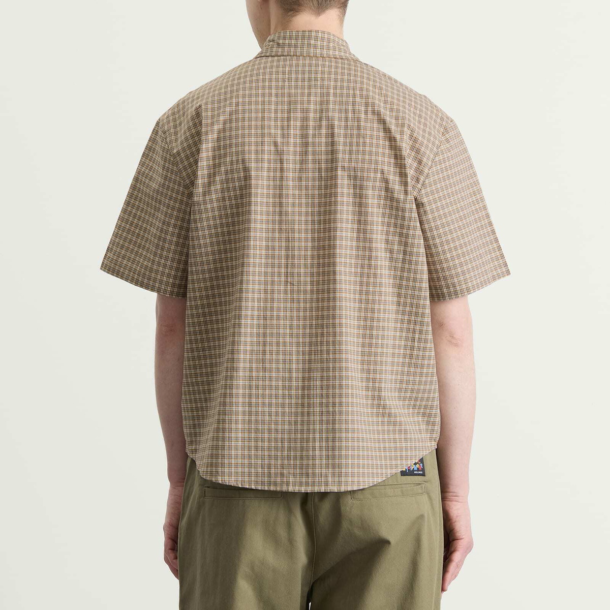 Butter Goods Men's Equipment Shirt in Tan/Mustard