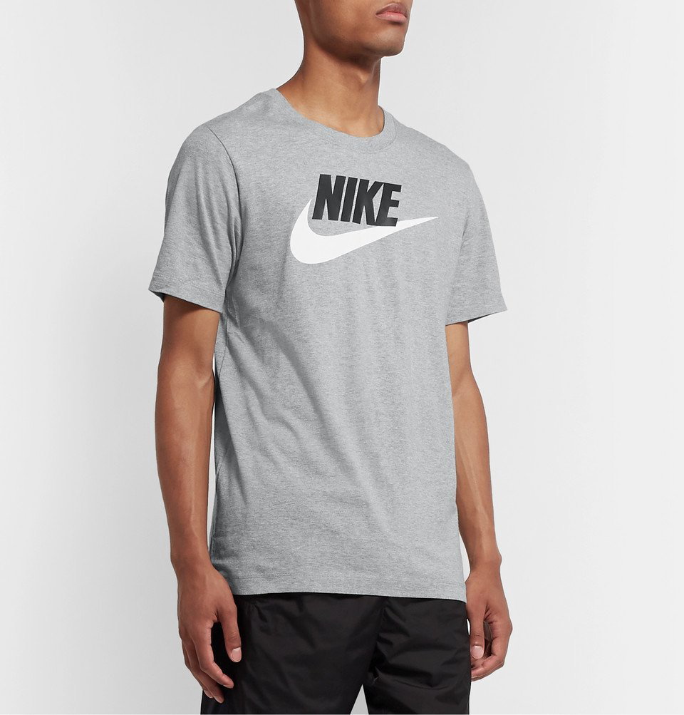 NIKE Sportswear Futura Logo-Print Cotton-Jersey T-Shirt for Men