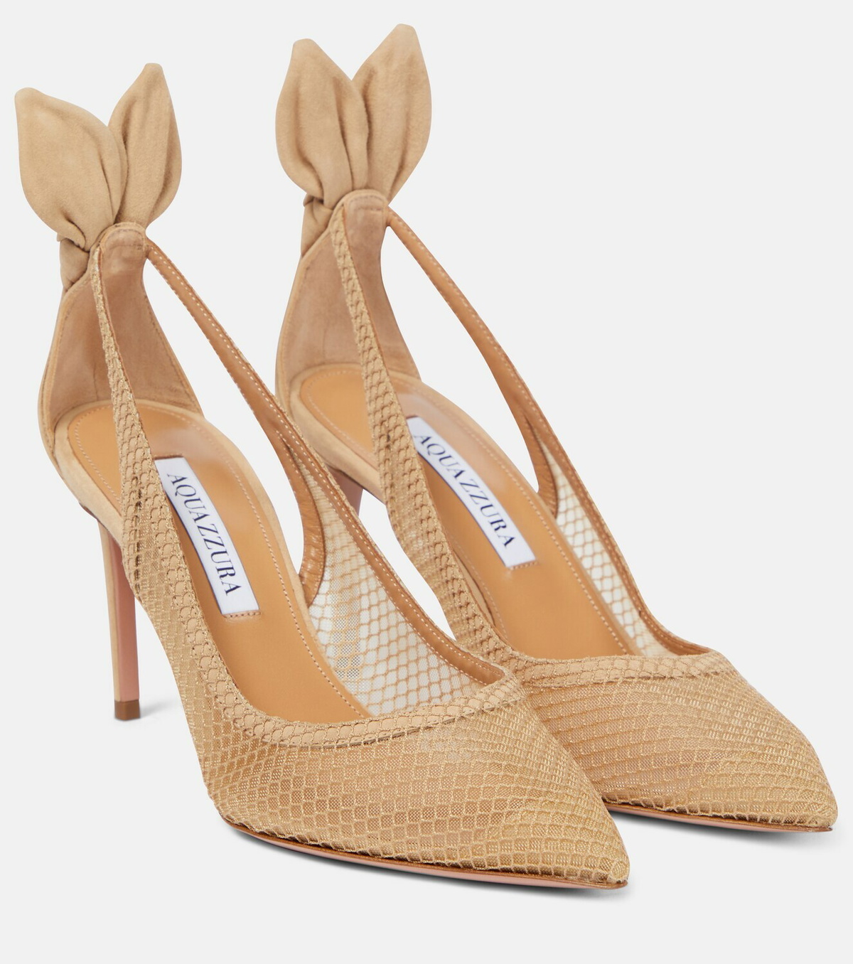 aquazzura mae pearl pumps