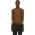 Paul Smith Orange Funnel Neck Sweater