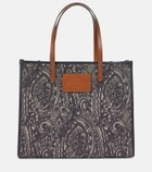 Etro - Globetrotter Medium jacquard tote bag
