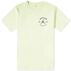 Air Jordan Men's Breakfast T-Shirt in Liquid Lime/White/Hyper Royal