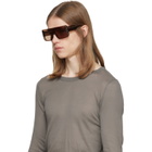 Rick Owens Brown Tower Documenta Sunglasses