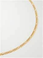Tom Wood - Bo Slim Recycled Gold-Plated Chain Necklace