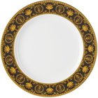 Versace Black Rosenthal 'I Heart Baroque' Dinner Plate