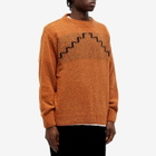 Garbstore Men's Step Boucle Knit in Tobacco