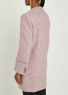 Chloe Tweed Coat Violet