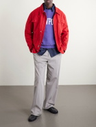 Remi Relief - Newport Printed Cotton-Jersey Sweatshirt - Purple