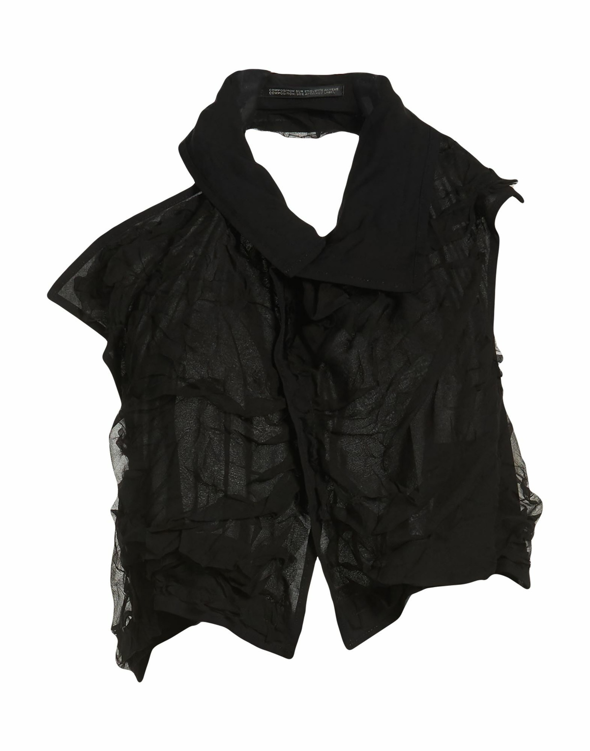 Yohji Yamamoto Womens Top in Black