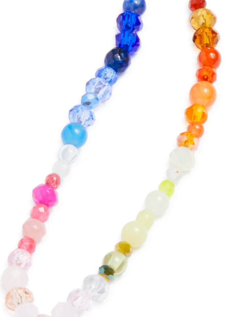 Anni LU Gili 18kt Gold-plated Beaded Bracelet - Multicoloured 1 - One Size