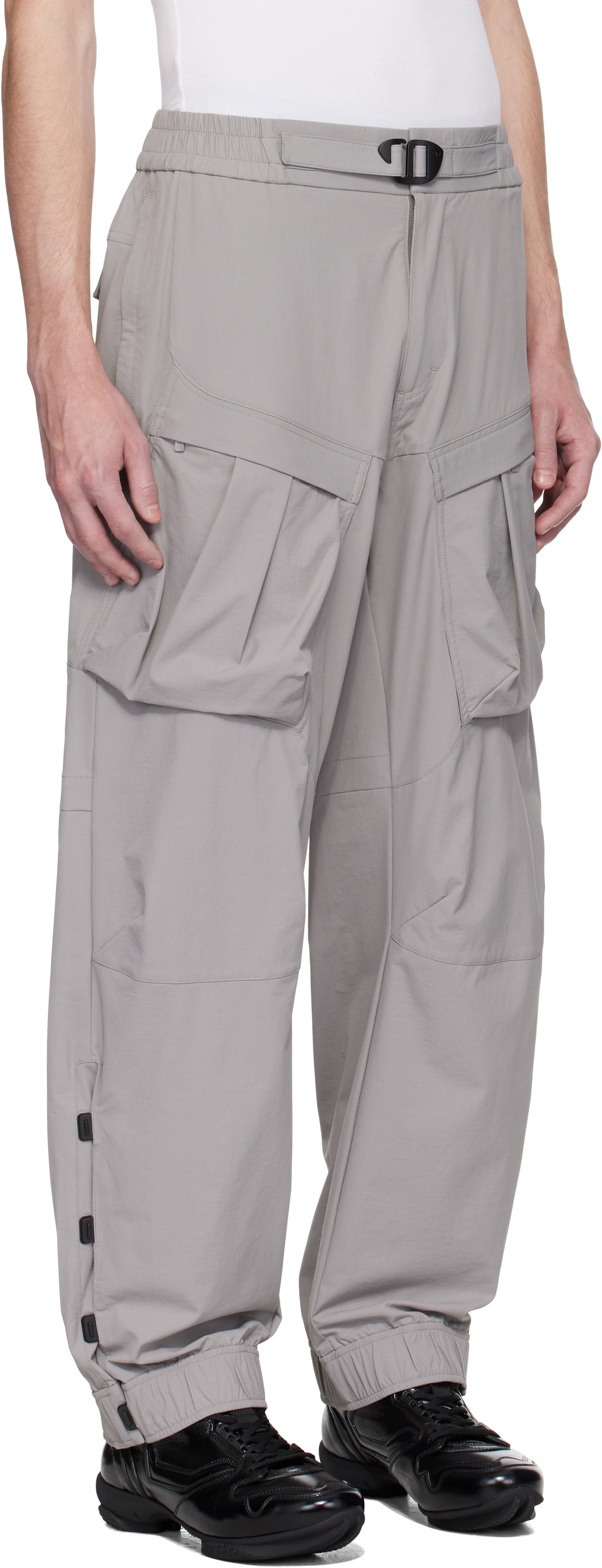 A. A. Spectrum Gray Explotek Cargo Pants