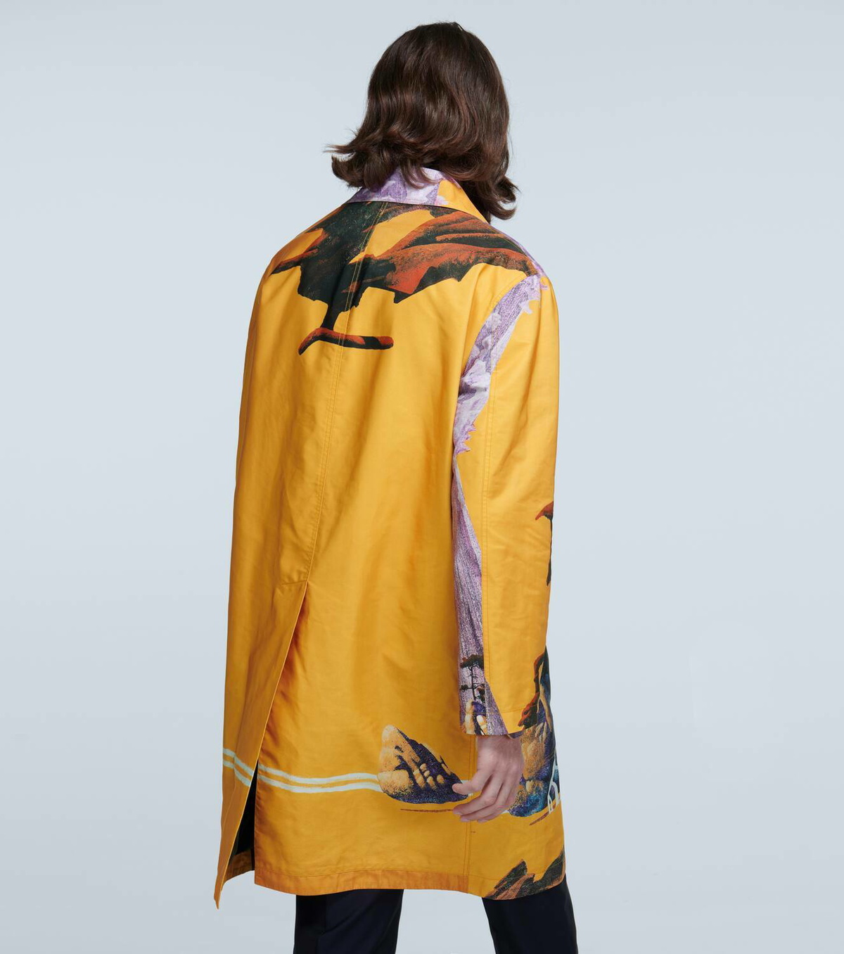 Valentino Valentino Yellow City coat Valentino