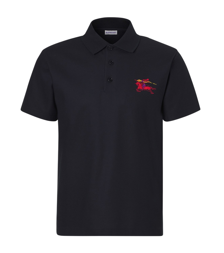 Photo: Burberry EKD cotton piqué polo shirt