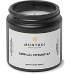 MONTROI - Tropical Citronella Scented Travel Candle, 80g - Colorless