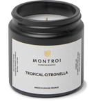 MONTROI - Tropical Citronella Scented Travel Candle, 80g - Colorless