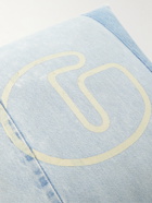 Gallery Dept. - Logo-Print Denim Pillow