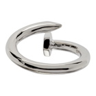 Stolen Girlfriends Club Silver Twisted Bolt Ring