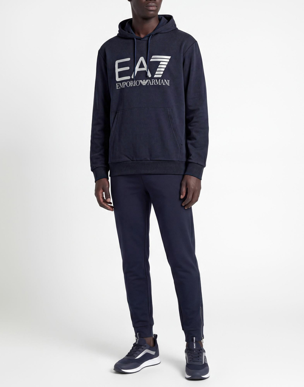 Ea7 Mens Sweatshirt in Midnight blue