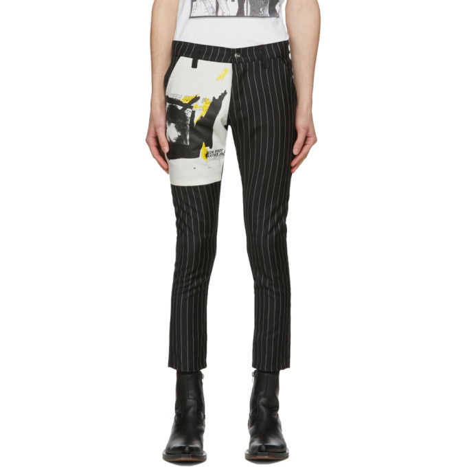 Photo: Enfants Riches Deprimes Black 5 Pocket Patch Trousers