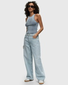 Agolde Low Slung Baggy In Fragment Blue - Womens - Jeans