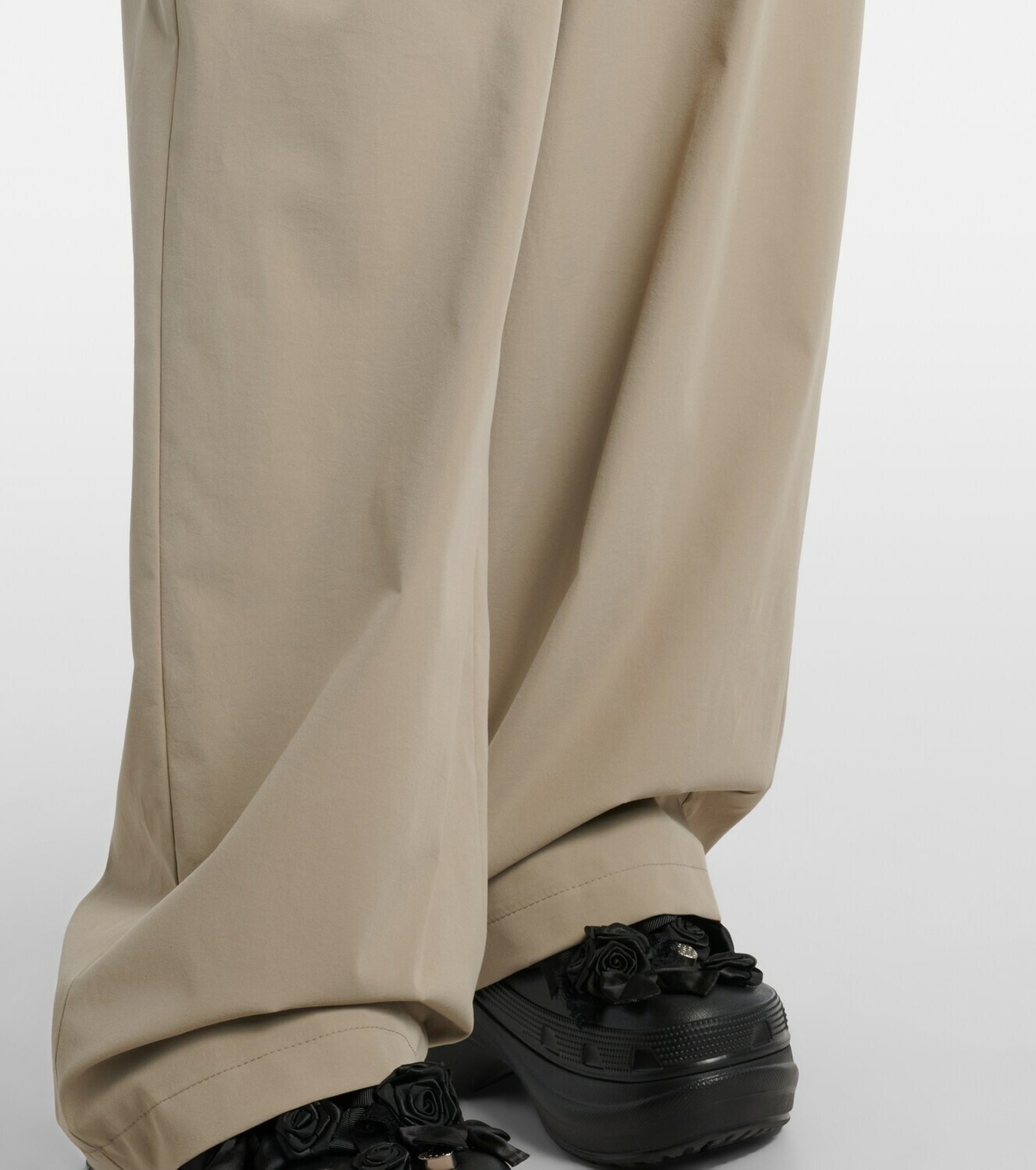 Balenciaga Oversized wide-leg track pants