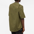 WTAPS Men's 14 Short Sleeve Sweater in Olive Drab