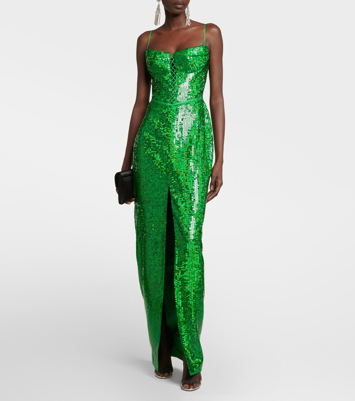 Rasario Sequin-embellished gown Rasario