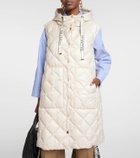 Max Mara The Cube Sisoft quilted down vest