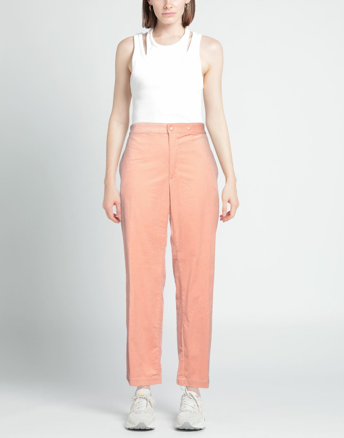 Jucca Womens Pants Antique rose
