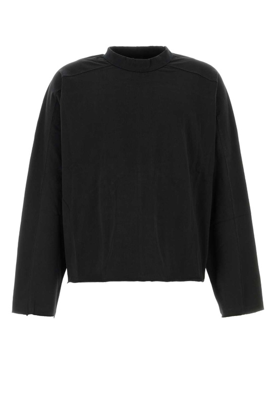 Photo: Entire Studios Black Cotton Oversize T-shirt