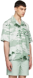 Maison Kitsuné Green Resort Shirt