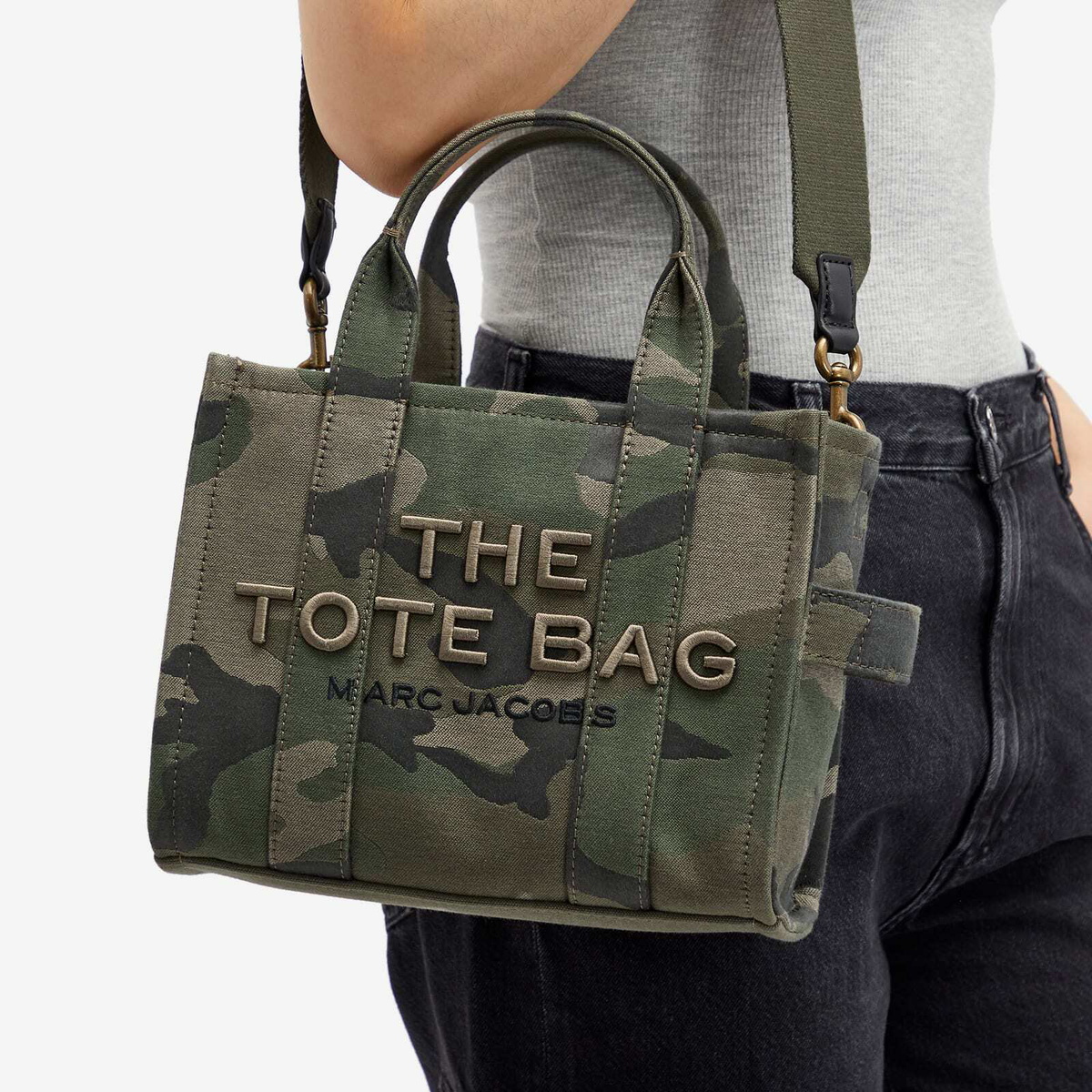 トートバッグ Marc Jacobs Camo Bag The Tote Small The Camo Jacquard Small Tote Bag | Marc Jacobs | Official Site