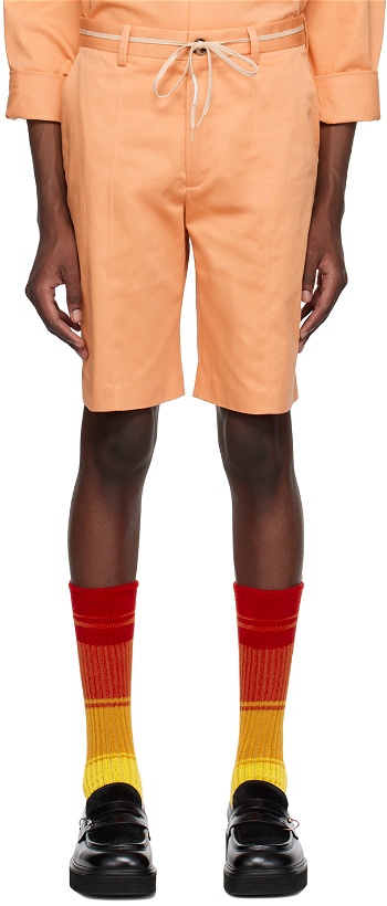 Photo: Marni Orange Drawstring Shorts